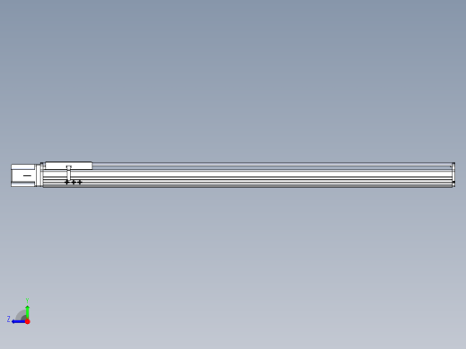 东锦丝杆传动-直线滑台模组DH270-C-L10-S2000-BC-T1000W-C3右视缩略图