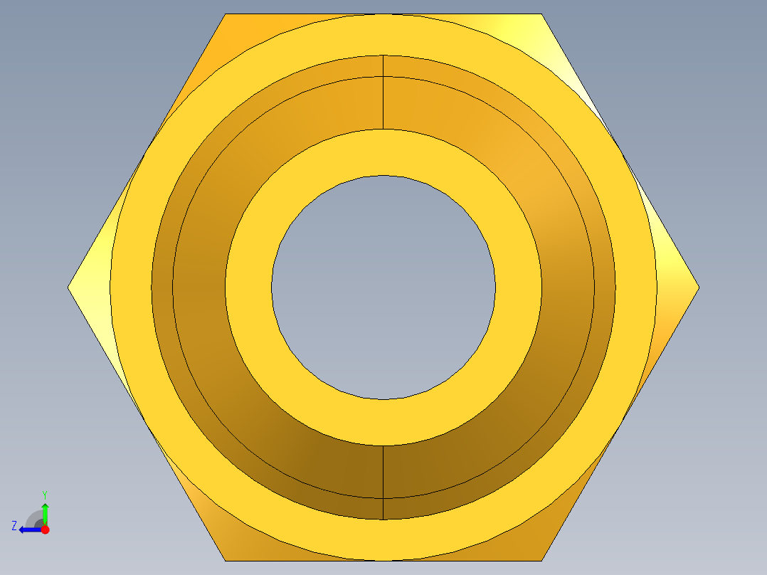扩口式工业通用硬管接头Male Connector 48F-6-6右视图