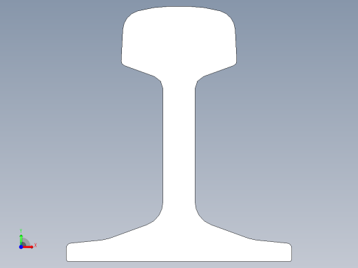 铁路剖面图前视缩略图