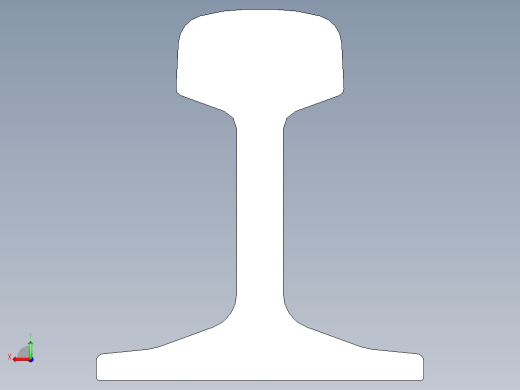 铁路剖面图后视缩略图