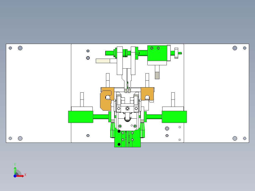 管焊装置前视图