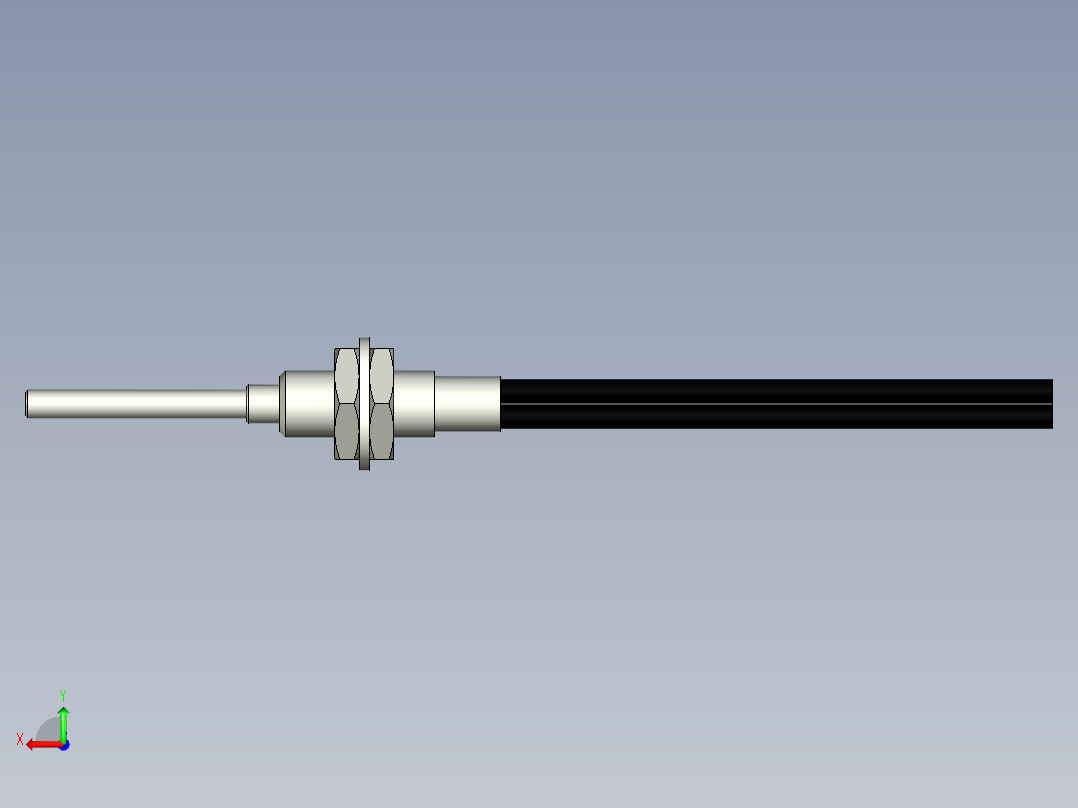 光纤元件漫反射型FR-D610-S后视图