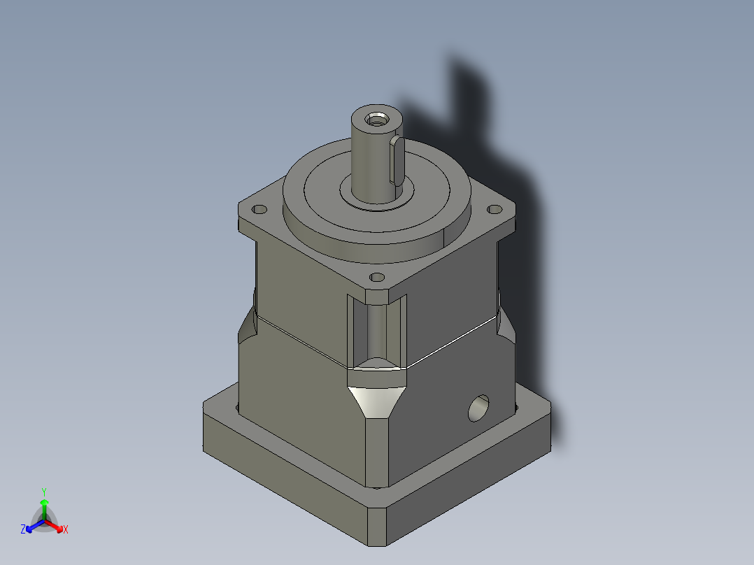 斜齿PGH090-L1 24-95-115-M6-8B.STEP主视图