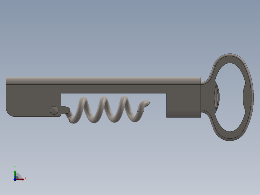 开瓶器2前视缩略图