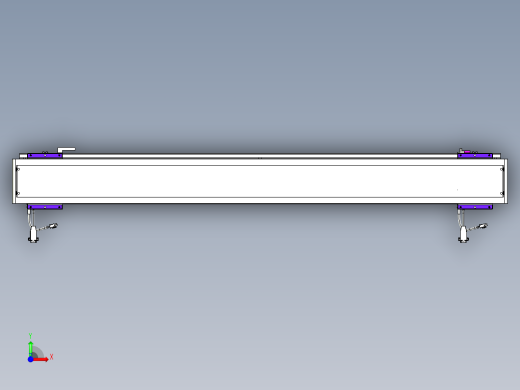 威洛博VL系列3d模型模组2VL14S1Y-S1200前视缩略图