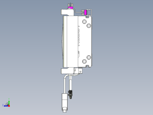 威洛博VL系列3d模型模组2VL14S1Y-S1200右视缩略图