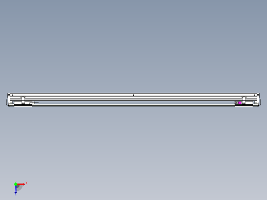 威洛博VL系列3d模型模组2VL14S1Y-S1200俯视缩略图