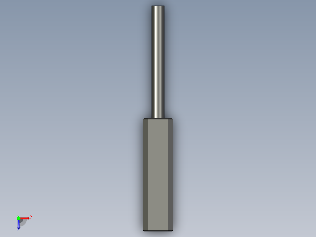 基恩士FU-38L_kc图纸模型俯视图