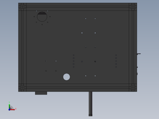 一款简单的贴铁氟龙胶的机器前视缩略图