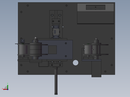 一款简单的贴铁氟龙胶的机器后视缩略图