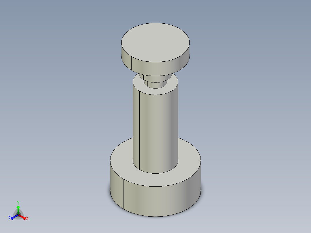 調整搖擺螺絲(B型)BJ737-B-3D多系列多零件图纸模型正等轴测图