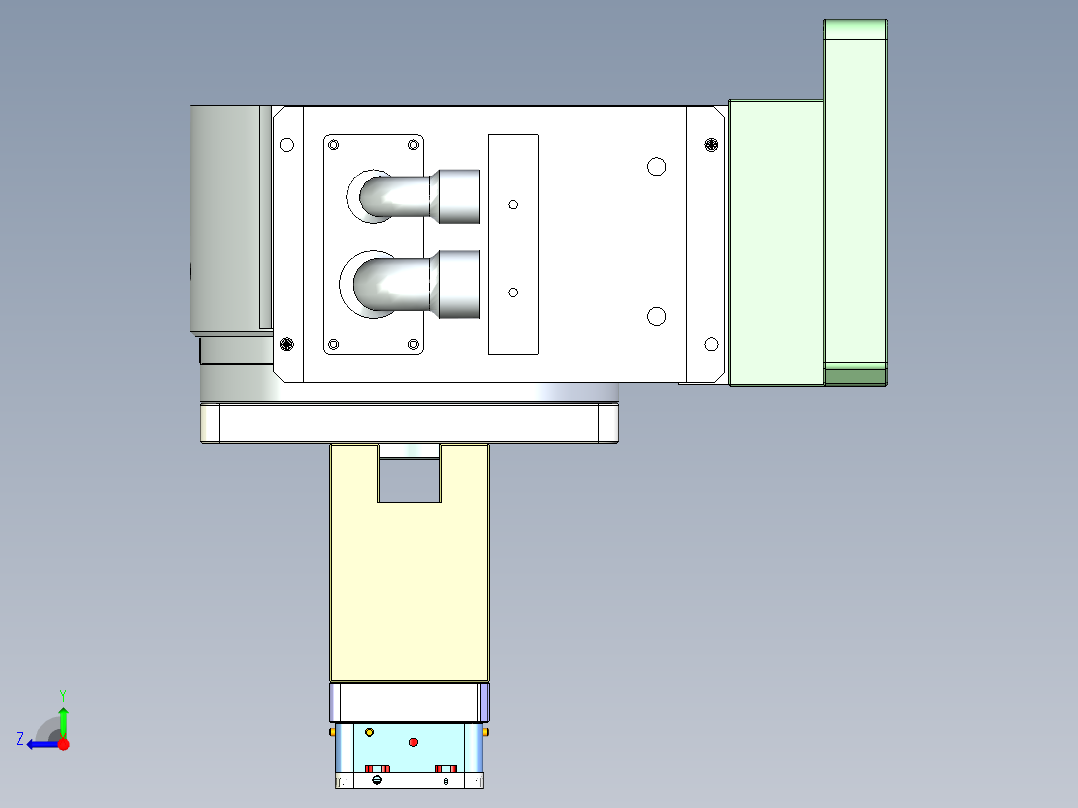S1-CNC6-笔记本CNC工装夹具三维模型0119右视图