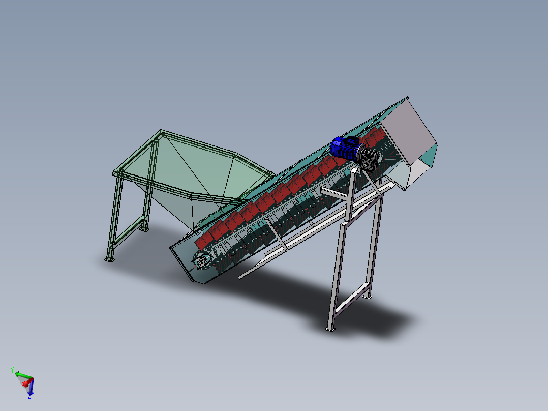 油炸食品输送机（薯片薯条）sw16