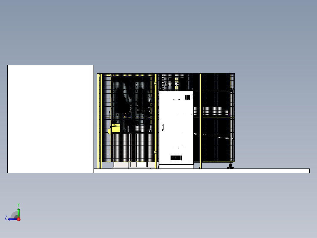 发动机缸套3D视觉上料（sw18可编辑+工程图）右视图