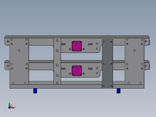 0.375米0.3米双带输送机构