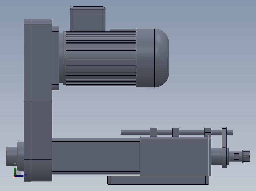 攻丝动力头 65054左视图