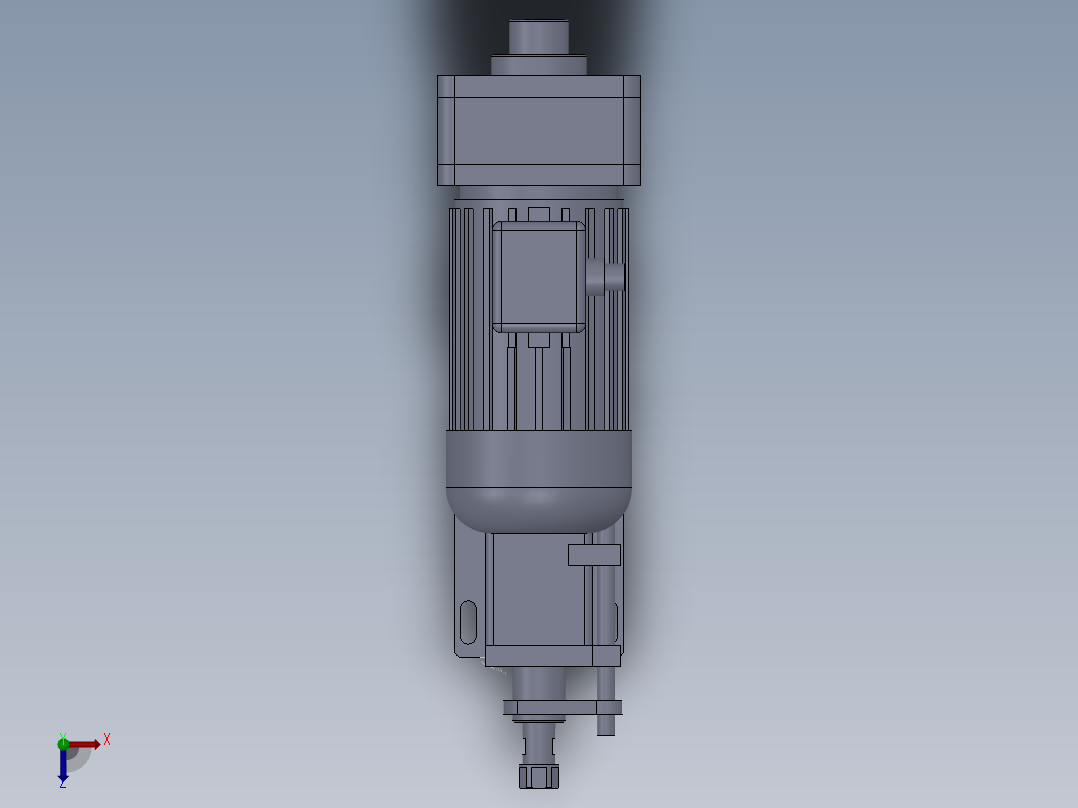攻丝动力头 65054俯视图