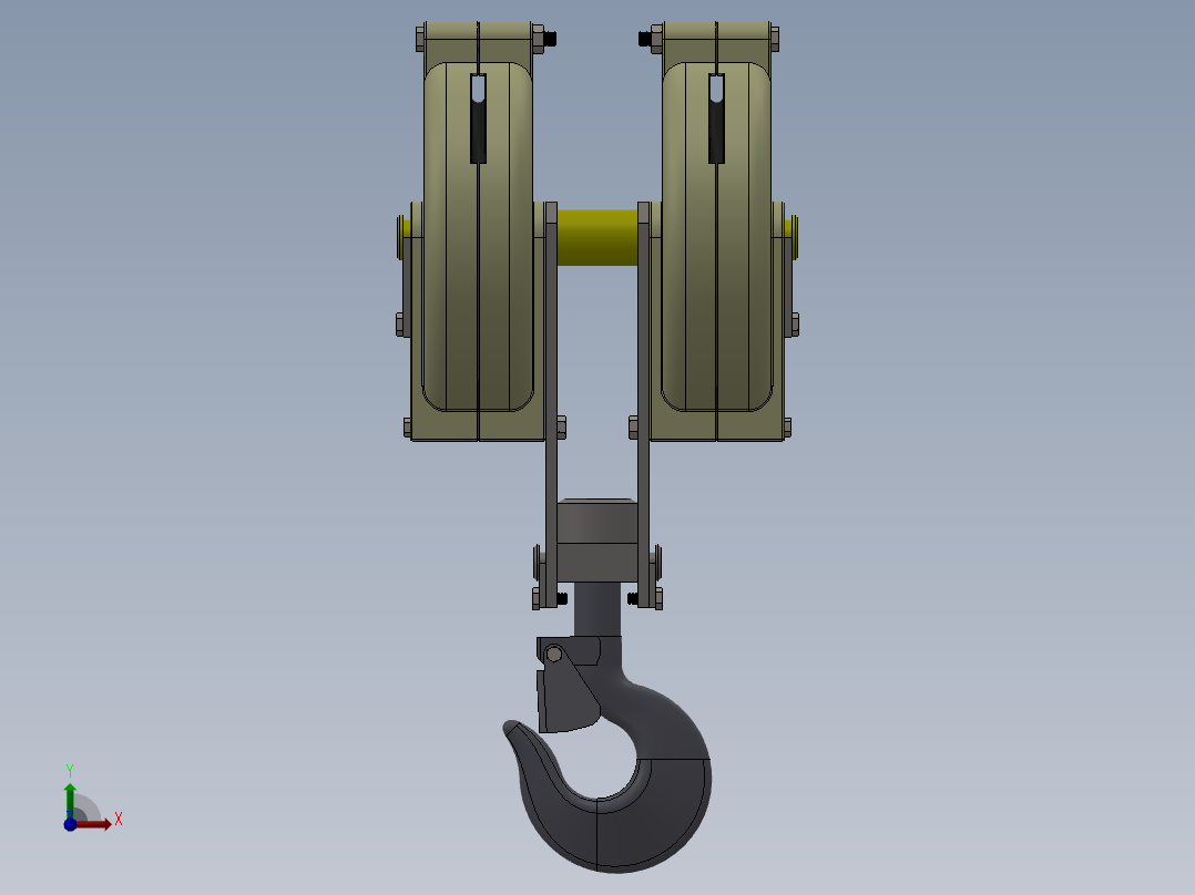 起重机-1(36)前视图