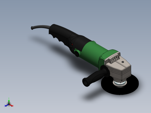 角磨机(11)正等轴测缩略图