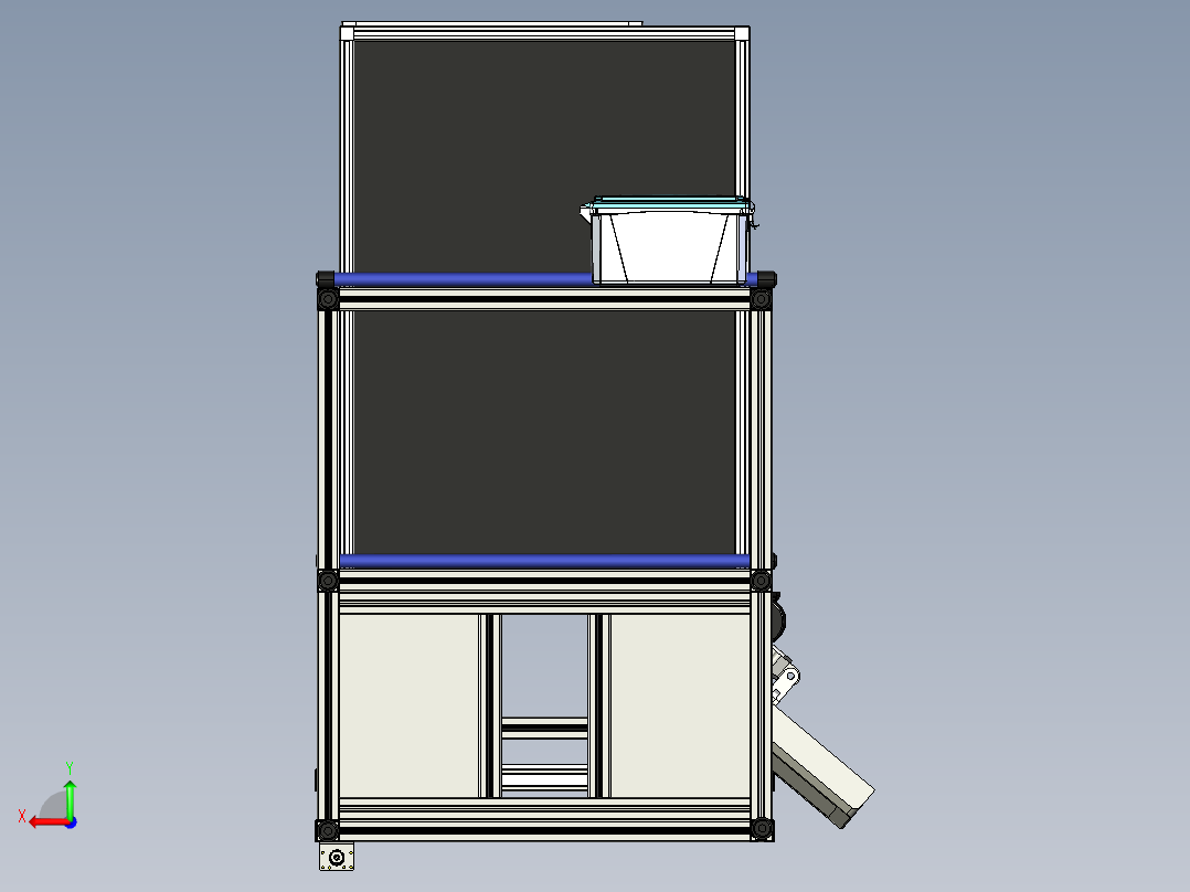 A2004702-挤压铝工作站后视图