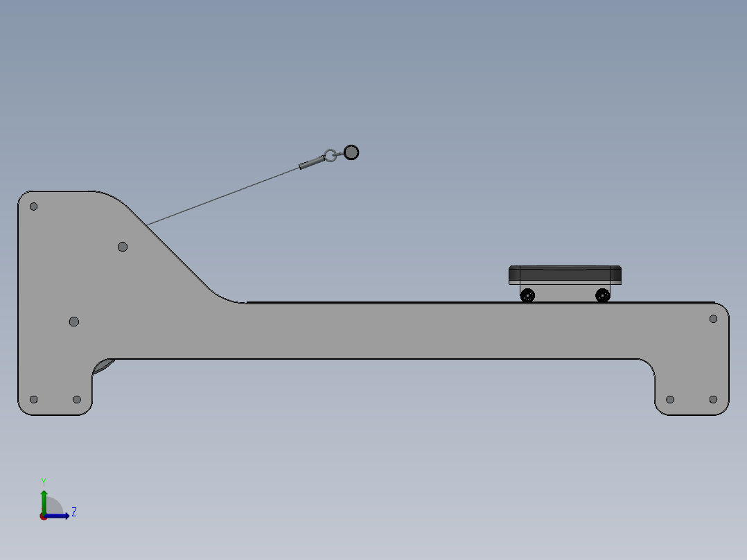健身器材(92)左视图