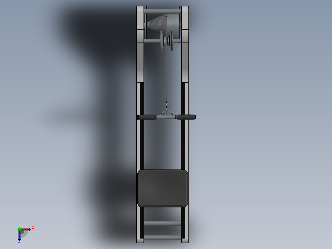 健身器材(92)俯视图