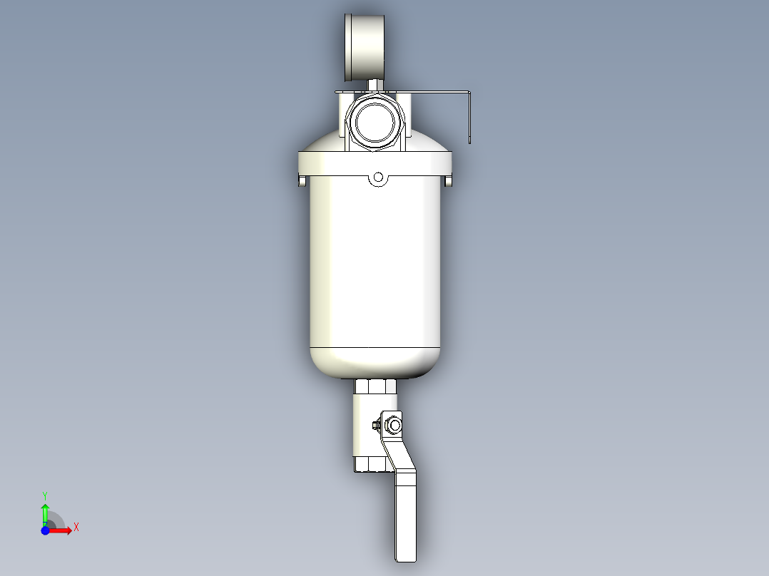 6T前置过滤器前视图