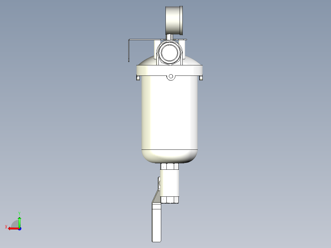 6T前置过滤器后视图