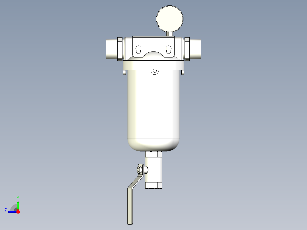 6T前置过滤器右视图
