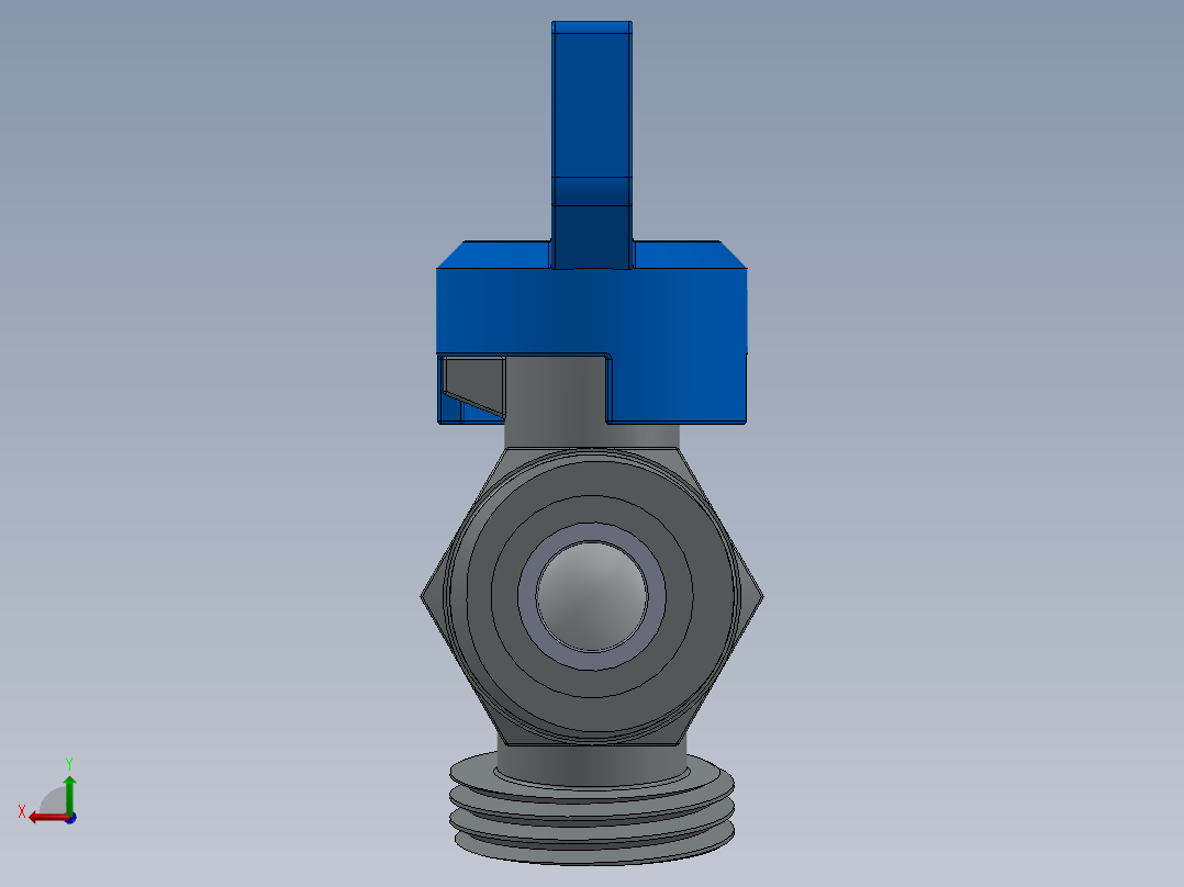 水龙头 花洒(44)后视图