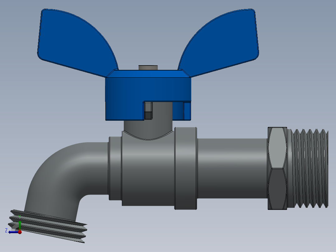 水龙头 花洒(44)右视图