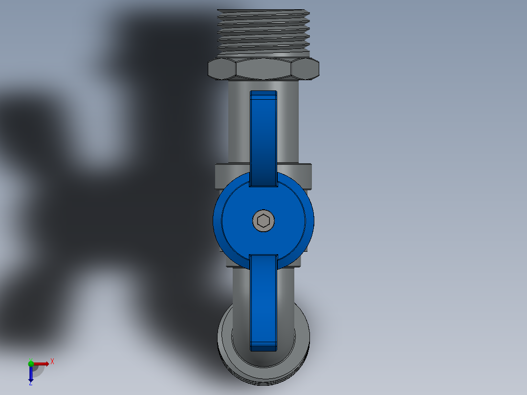 水龙头 花洒(44)俯视图