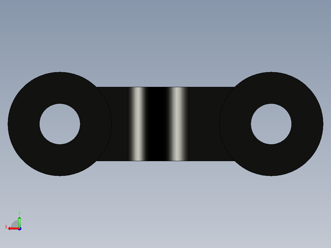 离合器组件后视图