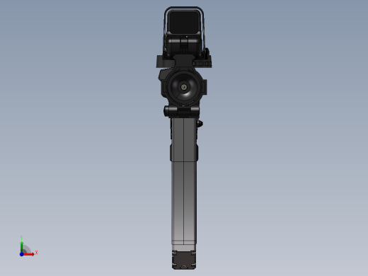 手枪左轮冲锋枪老式狙击步枪设计3D图纸mak47-1 2 IGS SW UG X_T前视缩略图