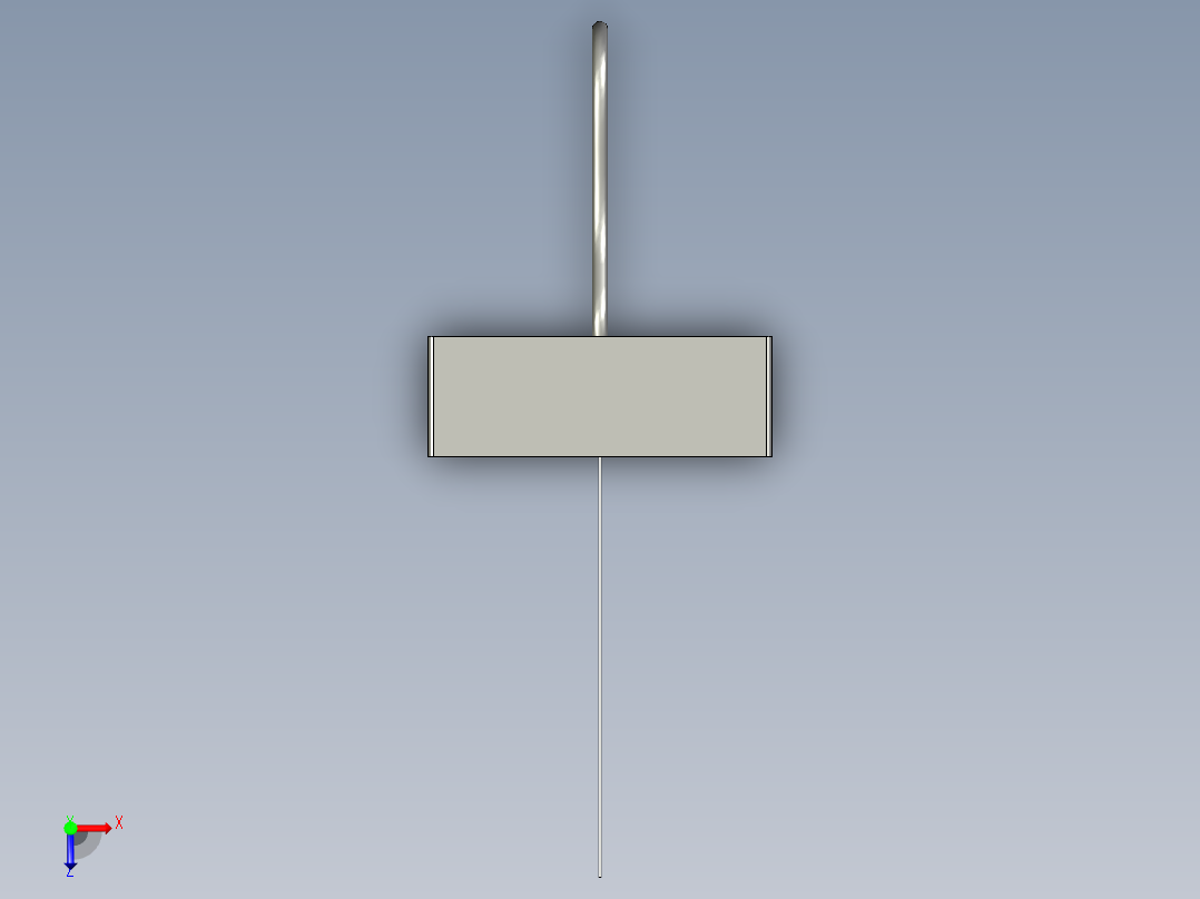后S方形光源俯视图