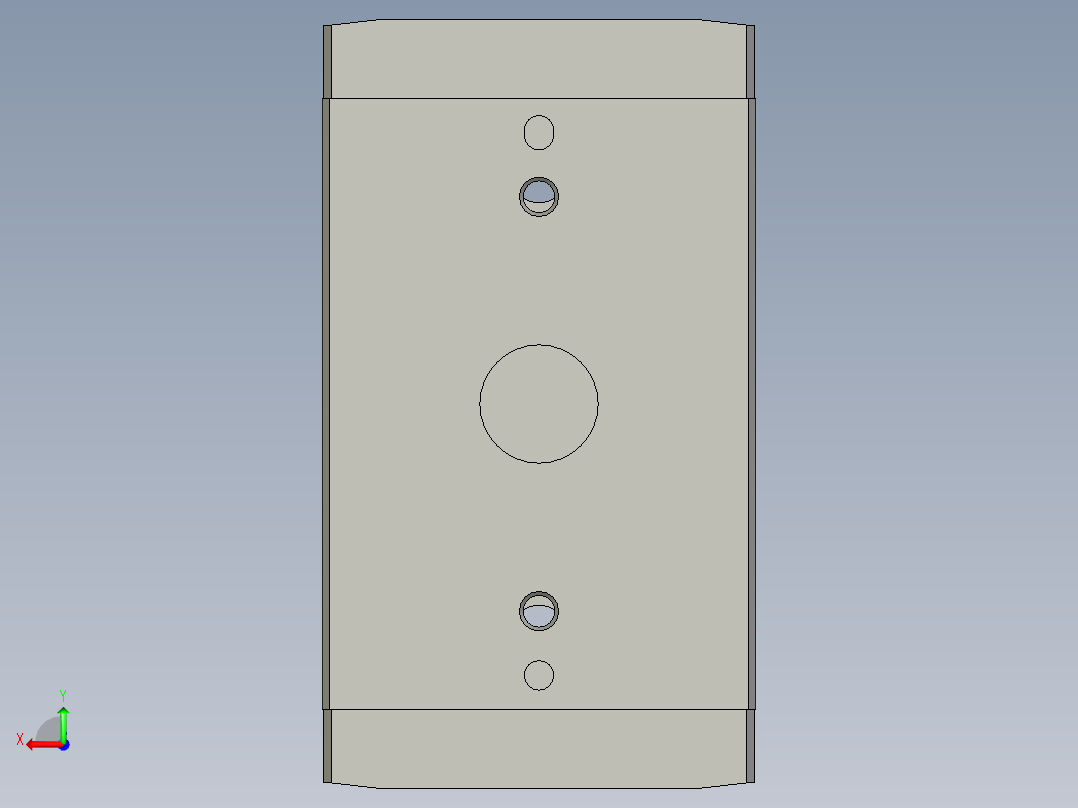 手指气缸HFD12X25后视图