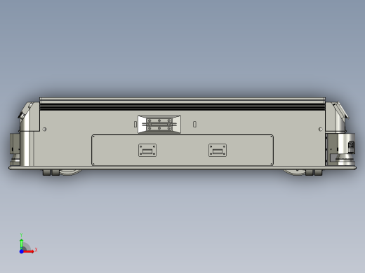 小车叉车仓库搬运设备AMR小车前视缩略图