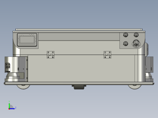 小车叉车仓库搬运设备AMR小车左视缩略图