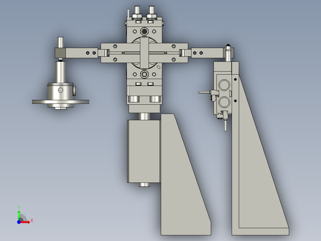 CCD阀泄上料前视图