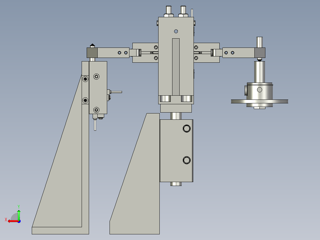 CCD阀泄上料后视图