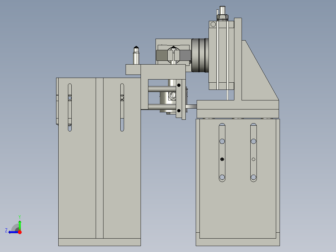 CCD阀泄上料右视图