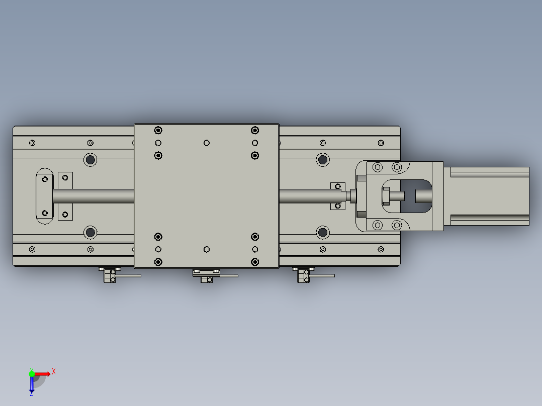 模组定位平台KUH1520_400俯视图