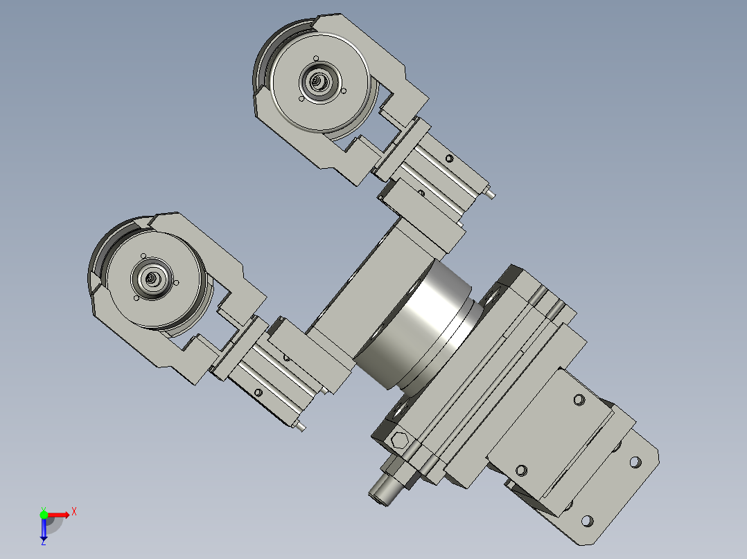 QGJT-旋转机构俯视图