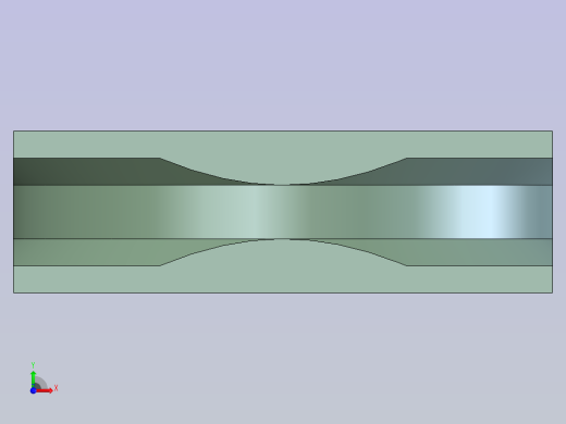 散热器风扇 stp前视缩略图