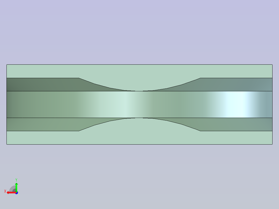 散热器风扇 stp后视图