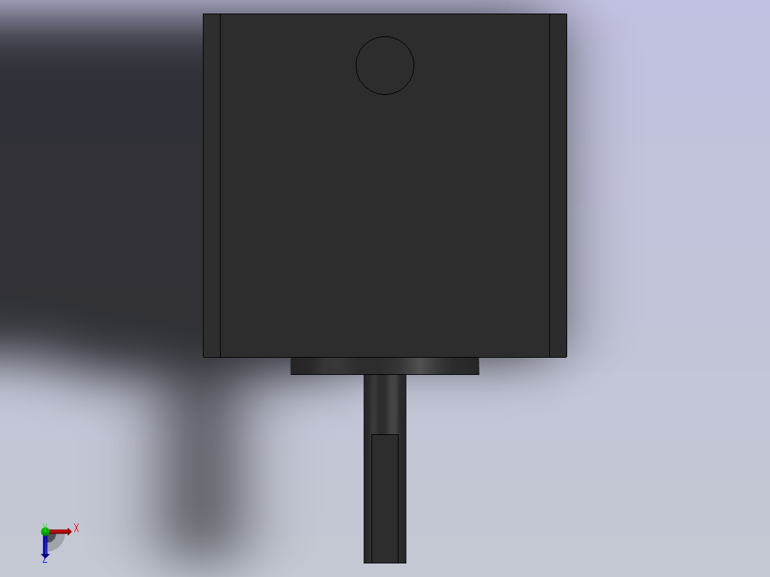 步进电机FY42EM150A俯视图