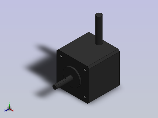 步进电机FY42EM150A正等轴测缩略图