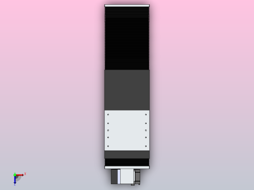 直线模组DMBF220-RDCR（电机右下折）[DMBF220-L45S500-DT750-A2U-RDCR]俯视缩略图
