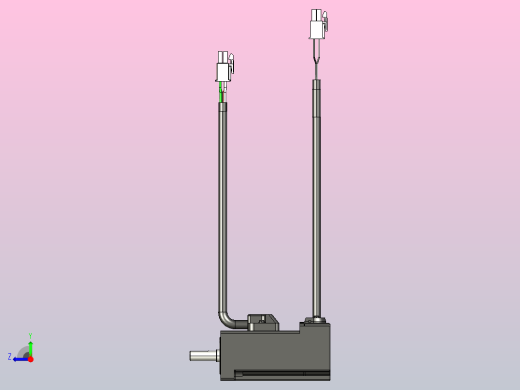 100W_键槽 不带刹车 带油封 增量伺服电机 (2)右视缩略图