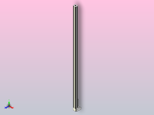 伺服电机集成皮带传动直线执行器TPA-OCB-140-256-L4250-LU-P75-N3正等轴测缩略图